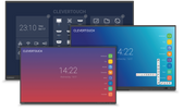 CleverTouch IMPACT MAX 65" 4K Ultra HD Android Interactive Display Interactive Touchscreen Display CleverTouch