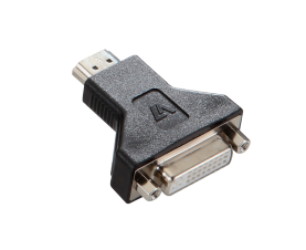 V7 HDMI 1.4 Male to DVI-D Female Adapter 1080P FHD Black - V7E2HDMIMDVIDF-ADPTR