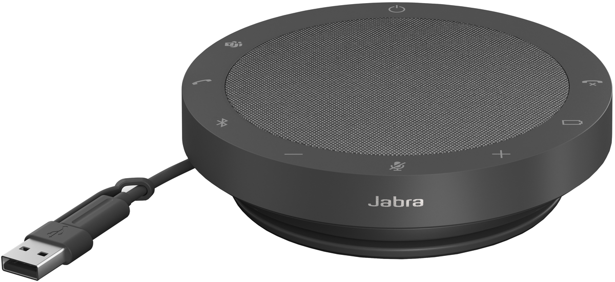 Jabra Speak2 55 MS Bluetooth/USB Conference Speakerphone Dark Grey | 2755-109 Audio Conferencing System Jabra