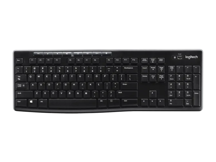 Logitech K270 Wireless Keyboard with Unifying Receiver | 920-003745 Keyboard & Mouse Logitech
