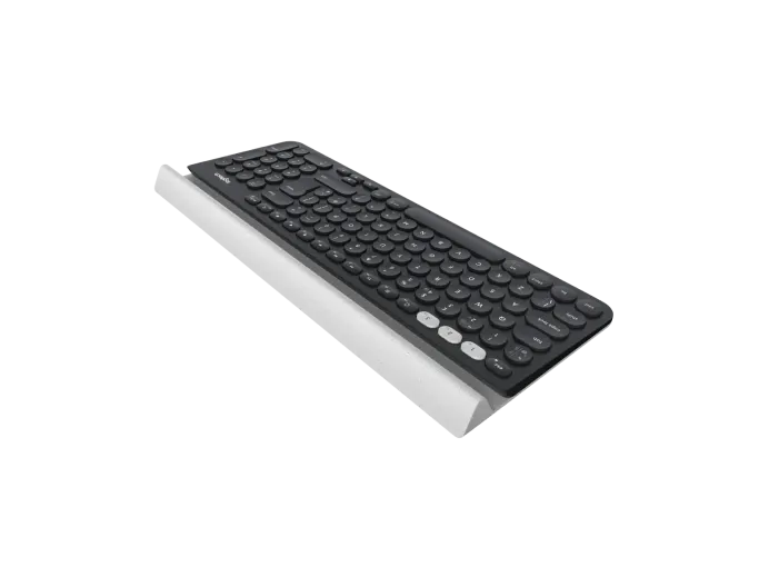 Logitech K780 Multi-Device Wireless Desktop Keyboard (White Speckled) UK English | 920-008041