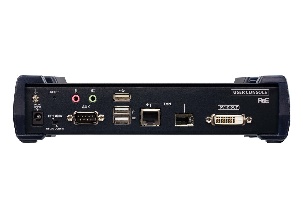 Aten 2K DVI-D Dual Link KVM over IP Receiver with PoE | KE6912R-AX