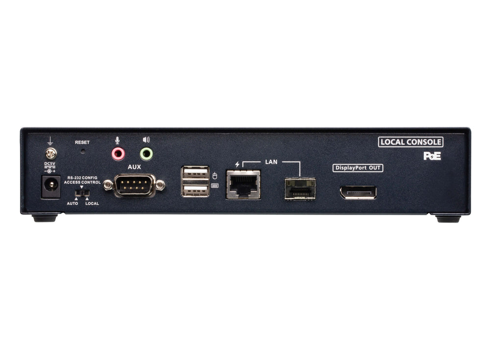 Aten 4K DisplayPort Single Display KVM over IP Transmitter with PoE | KE9952T-AX