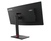 Lenovo 63D4ZAT1UK/T34w-30 34" 60Hz QHD Monitor With ThinkVision MC60 Monitor Webcam Desktop Monitor Lenovo