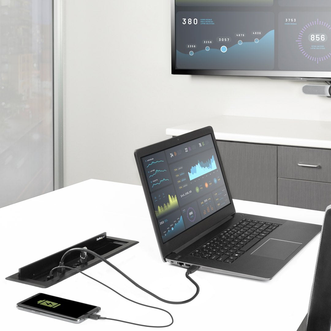 StarTech KITBXDOCKPUK Conference Room Docking Station with Power/Charging AV Extender Startech
