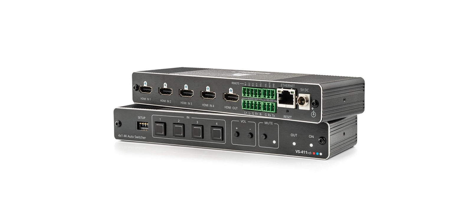 Kramer Electronics VS-411XS 4x1 4K HDR HDMI Intelligent Auto Switcher Video Switch Kramer