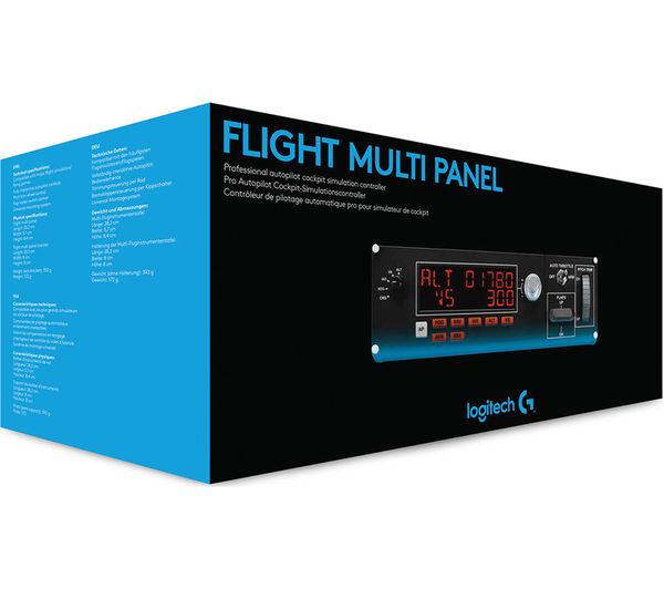 Logitech G Flight Simulator Autopilot Multipanel | 945-000009