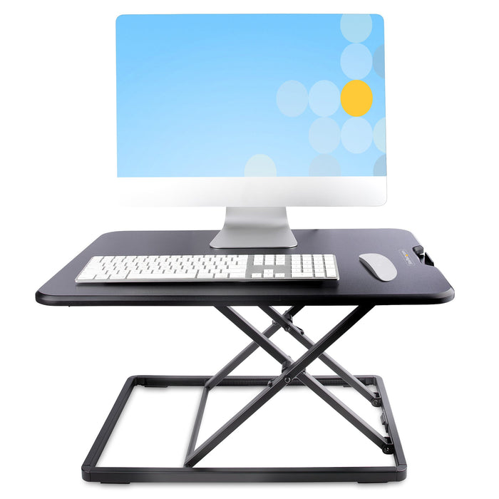 StarTech LAPTOP-SIT-STAND Standing Desk Converter for Laptop | Up to 8kg