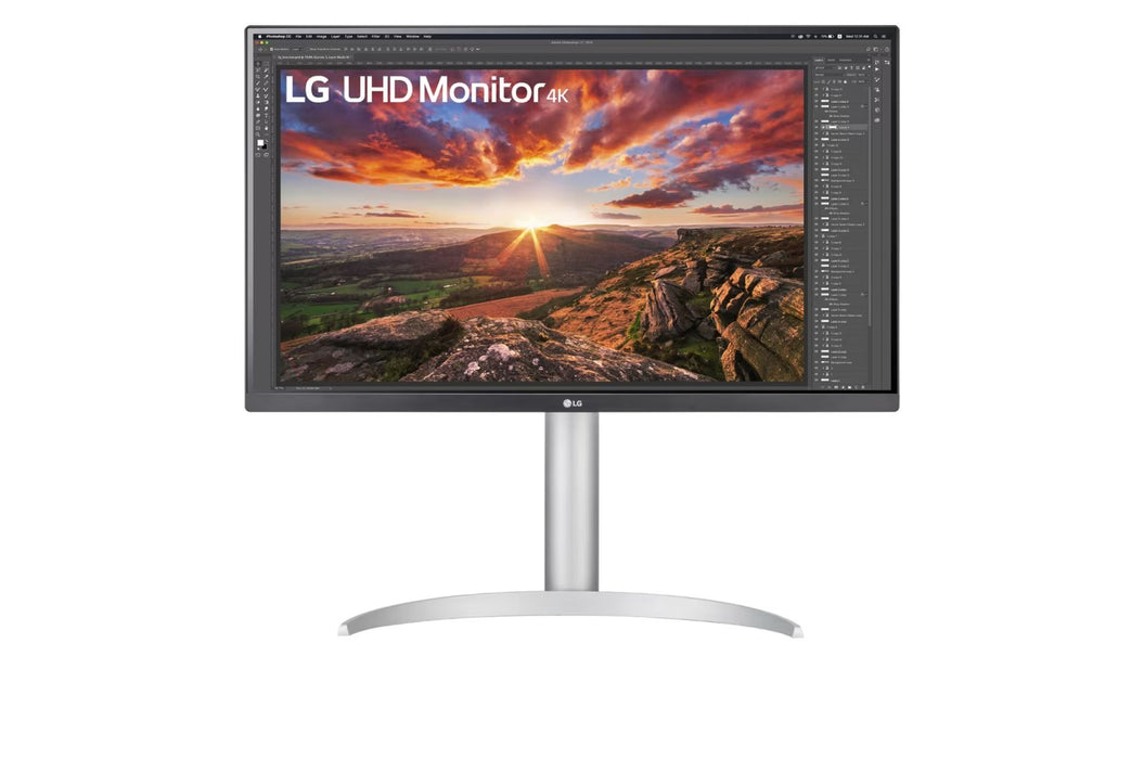 LG 27UP85NP-W 27" UHD 4K IPS Monitor with VESA DisplayHDR™