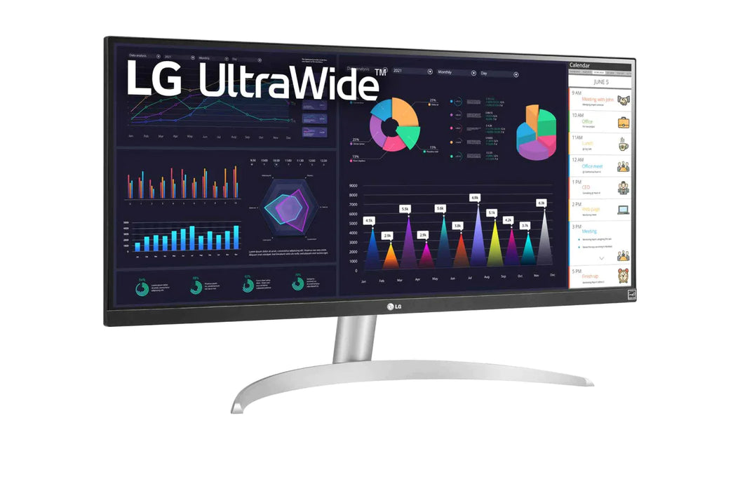 LG 29WQ600-W.AEK 29" 21:9 UltraWide™ Full HD IPS Monitor with AMD FreeSync™
