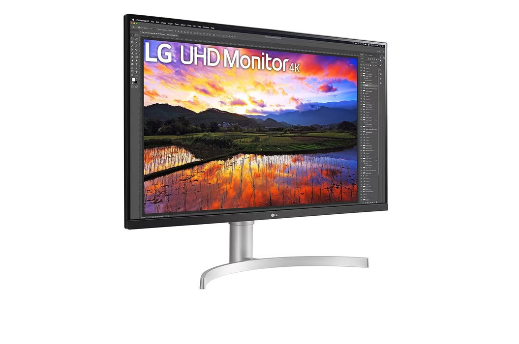 LG 32UN650P-W 31.5" UHD 4K 60Hz (3840x2160) HDR IPS Monitor