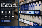 LCD Shelf Edge Touch Display High Brightness Digital Signage ScreenMoove