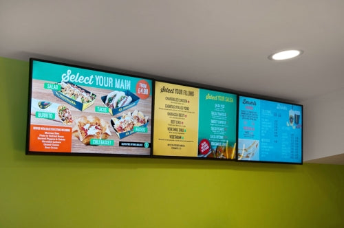 55" High Vibrance Android Advertising Displays | 700 cd/m2 Brightness High Brightness Digital Signage ScreenMoove
