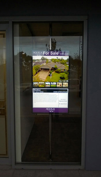32" High Brightness Professional Monitor - 1500 cd/m2 High Brightness Digital Signage ScreenMoove