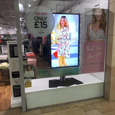 32" High Brightness Professional Monitor - 1500 cd/m2 High Brightness Digital Signage ScreenMoove