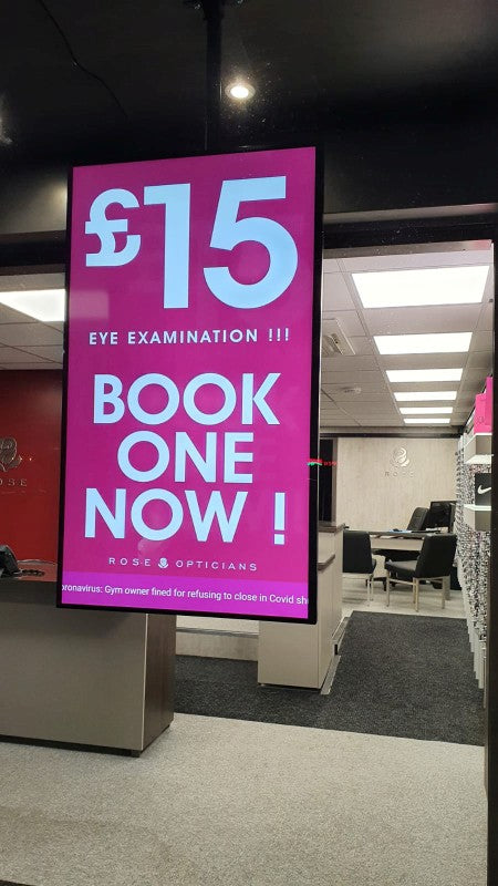 55" High Vibrance Android Advertising Displays | 700 cd/m2 Brightness