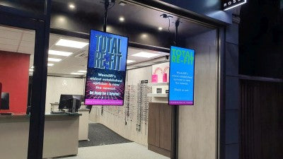 43” High Vibrance Android Advertising Display Screen | 700 cd/m2 Brightness