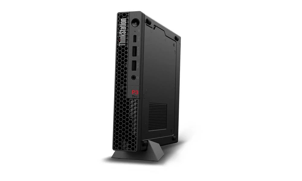 Lenovo ThinkStation P3 30H0001LUK Intel Core i7 Hexadeca-core (16 Core) i7-13700T 13th Gen 1.40 GHz 16 GB DDR5 SDRAM RAM 512 GB SSD Workstation Desktop PC Lenovo