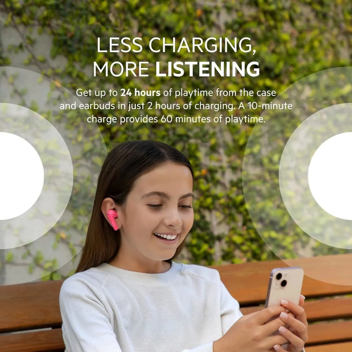 Belkin SoundForm Nano Wireless Earbuds for Kids | PAC003BTPK