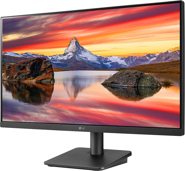 LG 24MP400P-B.BEK 23.8'' IPS Full HD Monitor with 3-Side Virtually Borderless Design