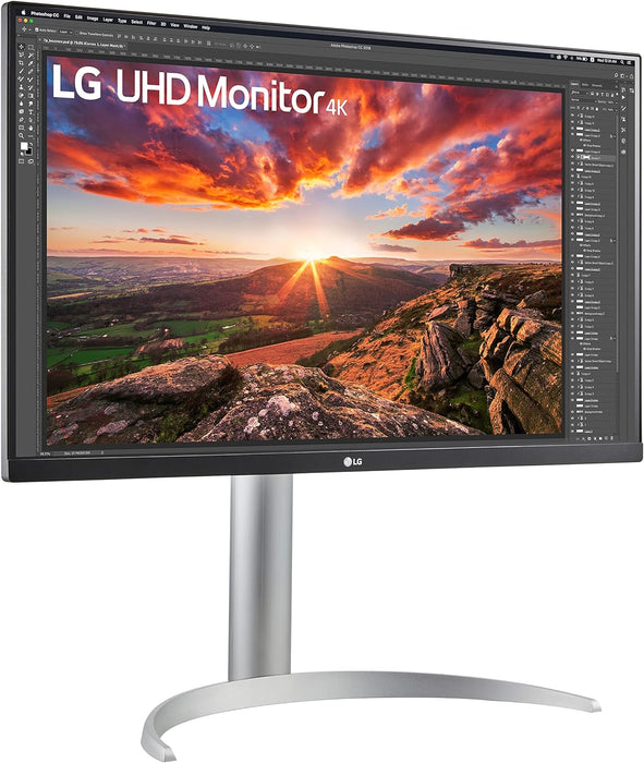 LG 27UP85NP-W 27" UHD 4K IPS Monitor with VESA DisplayHDR™