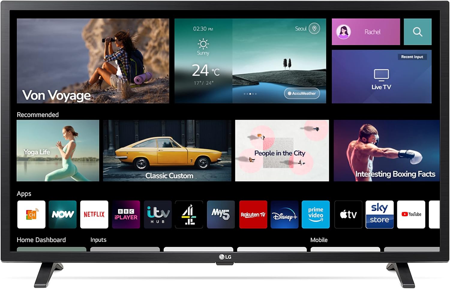 LG 32LQ630B6LA.AEK/LQ630B 32" HD Smart TV Hotel TV LG