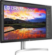 LG 31.5" UHD 4K (3840x2160) HDR IPS Monitor | 32UN650P-W.AEK Desktop Monitor LG