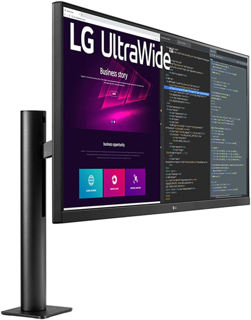 LG UltraWide 34" QHD 75Hz IPS HDR Monitor | 34WN780P-B.AEK Desktop Monitor LG