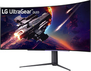 LG 45'' UltraGear™ 240Hz WQHD OLED Curved Gaming Monitor | 45GR95QE-B Gaming Monitor LG