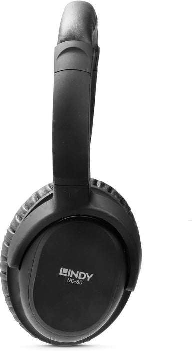 Lindy NC-60 Wired Active Noise Cancelling Headphones | 20424