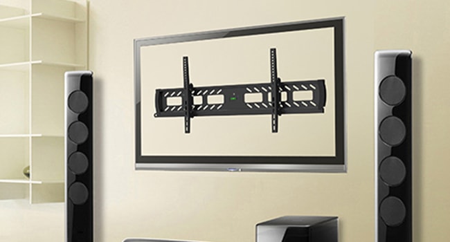 Moove 37”-70” Lockable Landscape Wall Mount | AS2248F Wall Mount Bracket DigitalSignage