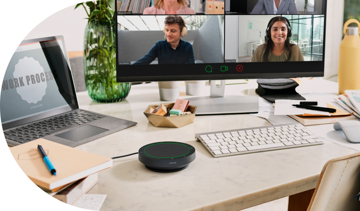 Jabra Speak2 40 USB 4 Beamforming Microphone/Speaker | 2740-209 Audio Conferencing System Jabra