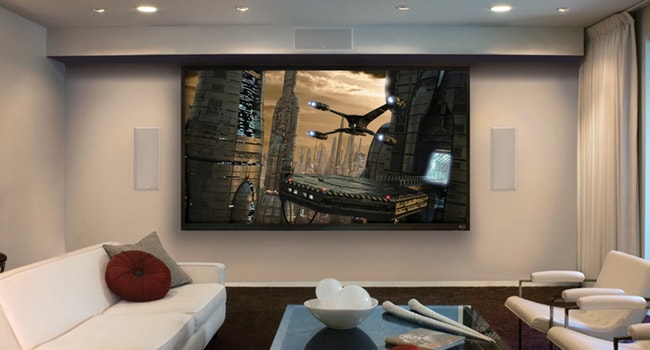 Moove 50"-100” Low-Profile Landscape Wall Mount | SM3769F Wall Mount Bracket ScreenMoove