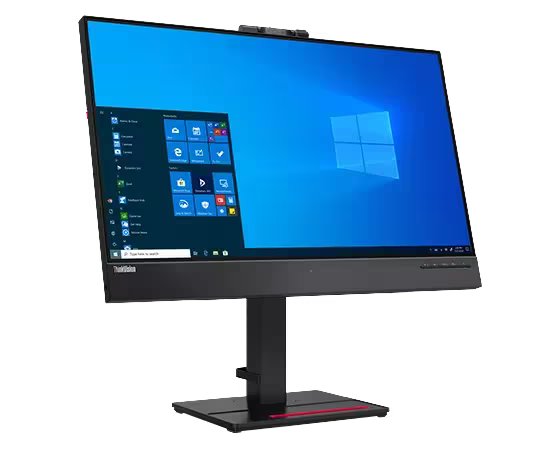 Lenovo ThinkVision 27" QHD 60Hz Monitor For Video Conferencing | 62A9GAT1UK Desktop Monitor Lenovo