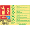 Photoluminescent Extinguisher Sign for Firexo ALL FIRES Extinguishers