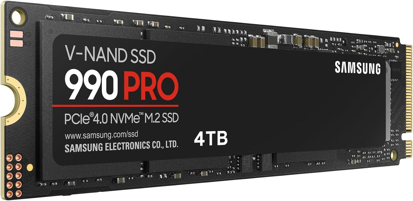 Samsung 990 Pro 4TB M.2 2280 PCI Express 4.0 x4 NVMe Solid State Drive | MZ-V9P4T0BW