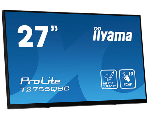 iiyama ProLite T2755QSC-B1 27" 75Hz 5ms IPS QHD 10pt Touchscreen Monitor