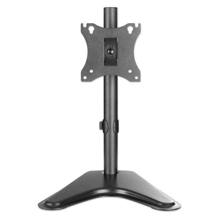 Manhattan 462037 Single Monitor Desktop Stand - Swivel Monitor Arm Desk Mount Manhattan