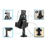 Manhattan 7.9" - 10.5" Lockable Desk Stand And Wall Mount Holder For Tablet And iPad | 462112 Tablet Mount Manhattan