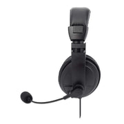 Manhattan 179843 Stereo Over-Ear Headset Adjustable Microphone Headset Manhattan