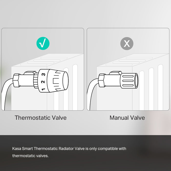 TP-Link KE100 KIT Kasa Smart Thermostatic Radiator Valve Starter Kit