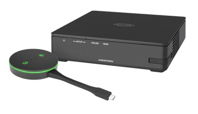 Crestron AirMedia® Series 3 Kit with AM-3100-WF Receiver and AM-TX3-100 Adaptor, International | AM3-111-I KIT Crestron Wireless Presentation Systems Crestron