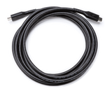 Crestron USB Cable, USB-C® Male to USB-C Male, USB 3.2 Gen 1 (5 Gbps), DisplayPort™ Alt Mode, 60 W, 9 ft (2.7 m) | CBL-USB3G1-C-C-9