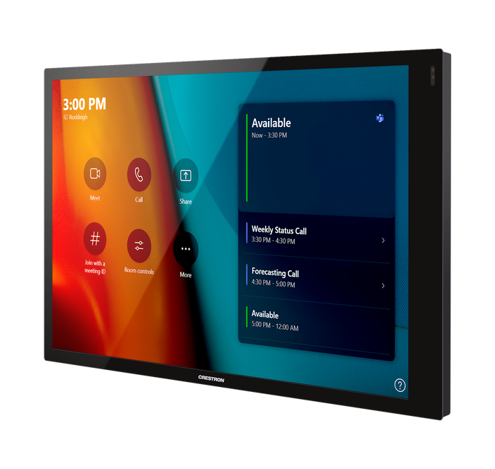 Crestron Flex Video Conference System Integrator Kit with a Wall Mounted Control Interface for Microsoft Teams® Rooms | UC-C100-T-WM Video Conferencing System Crestron