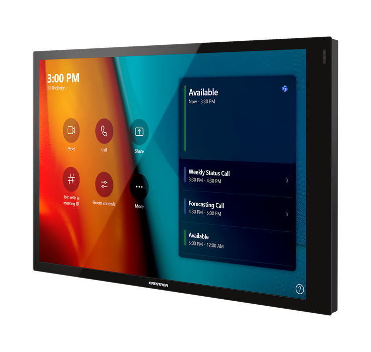Crestron Flex Video Conference System Integrator Kit with a Wall Mounted Control Interface for Microsoft Teams® Rooms | UC-C100-T-WM