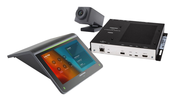 Creston Flex Advanced Tabletop Small Room Video Conference System for Microsoft Teams® Rooms, International | UC-MMX30-T-I Video Conferencing System Crestron