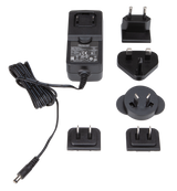 Crestron Wall Mount Power Pack, 24 VDC, 1.25 A, 2.1 mm, Universal | PW-2412WU