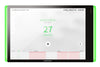 Crestron 7 in. Room Scheduling Touch Screen, Black Smooth, Includes One TSW-770-LB-B-S Light Bar | TSS-770-B-S-LB KIT