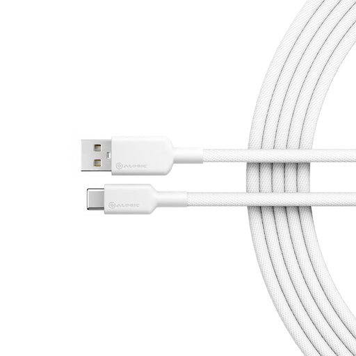 Alogic ELPCA201-WH 1m Elements Pro USB 2.0 USB-A to USB-C Cable