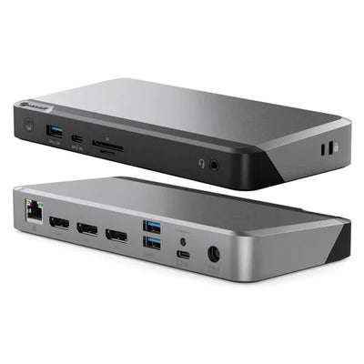 Alogic DUPRMX3-WW MX3 USB-C Triple Display DP Alt. Mode Docking Station - With 100W Power Delivery USB Hub & Docking Station Alogic